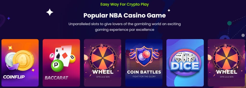 NBA Casino Games